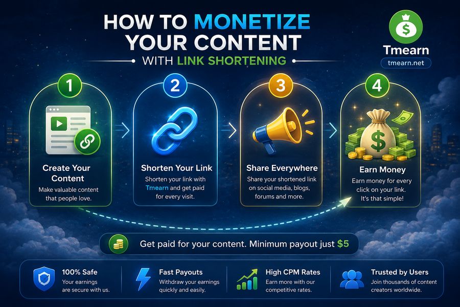 How to make money by shortening links